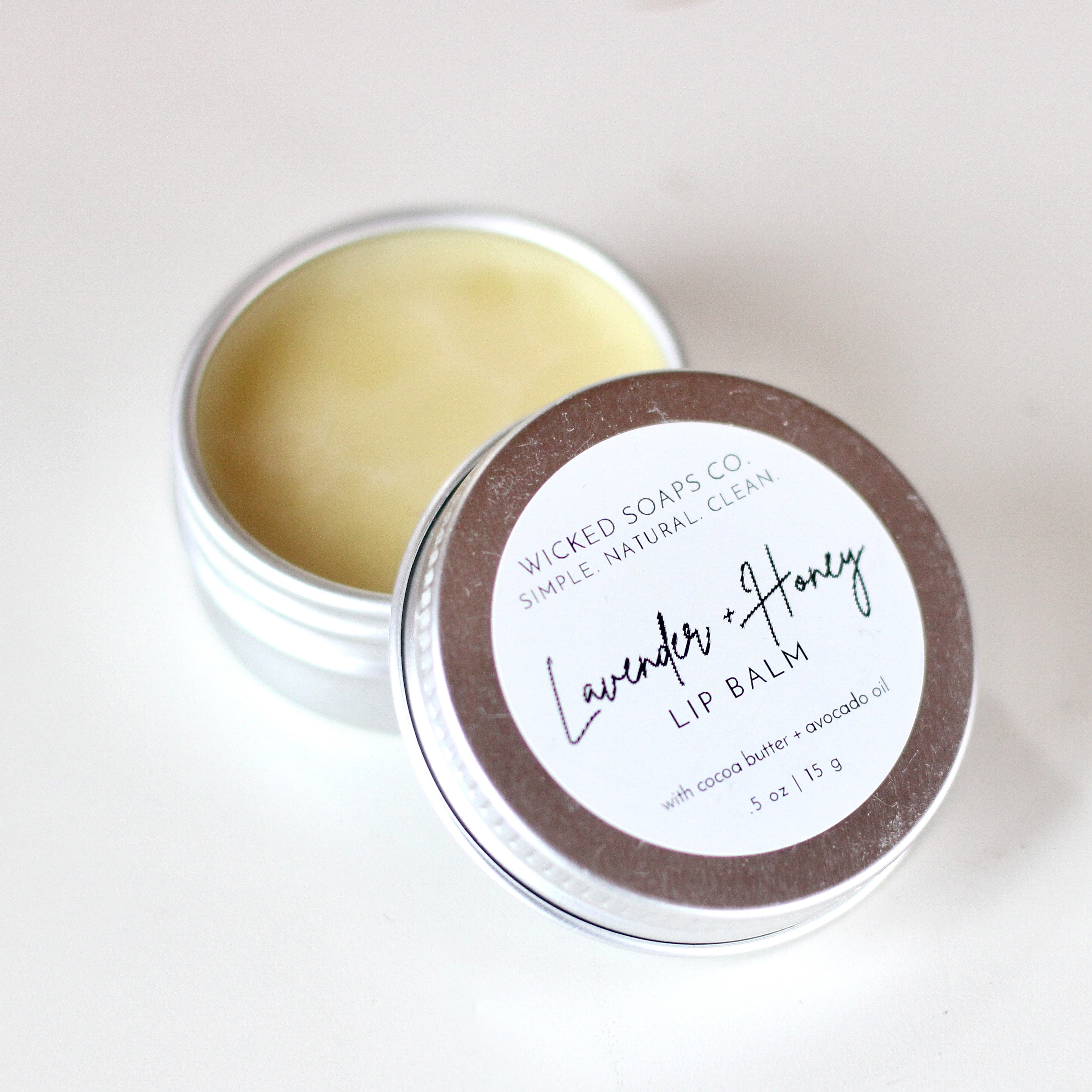 Lavender + Honey Lip Balm