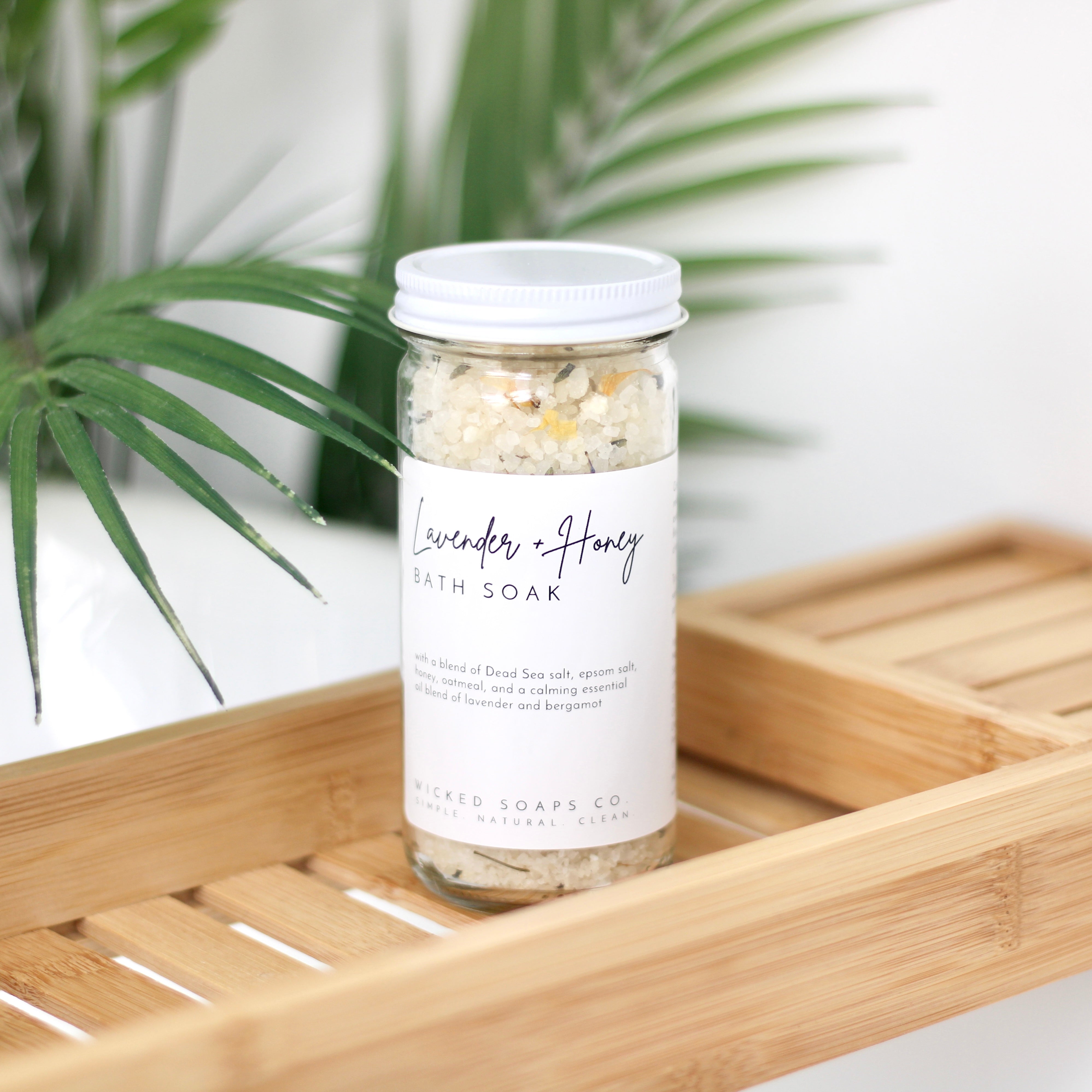 Lavender + Honey Bath Soak