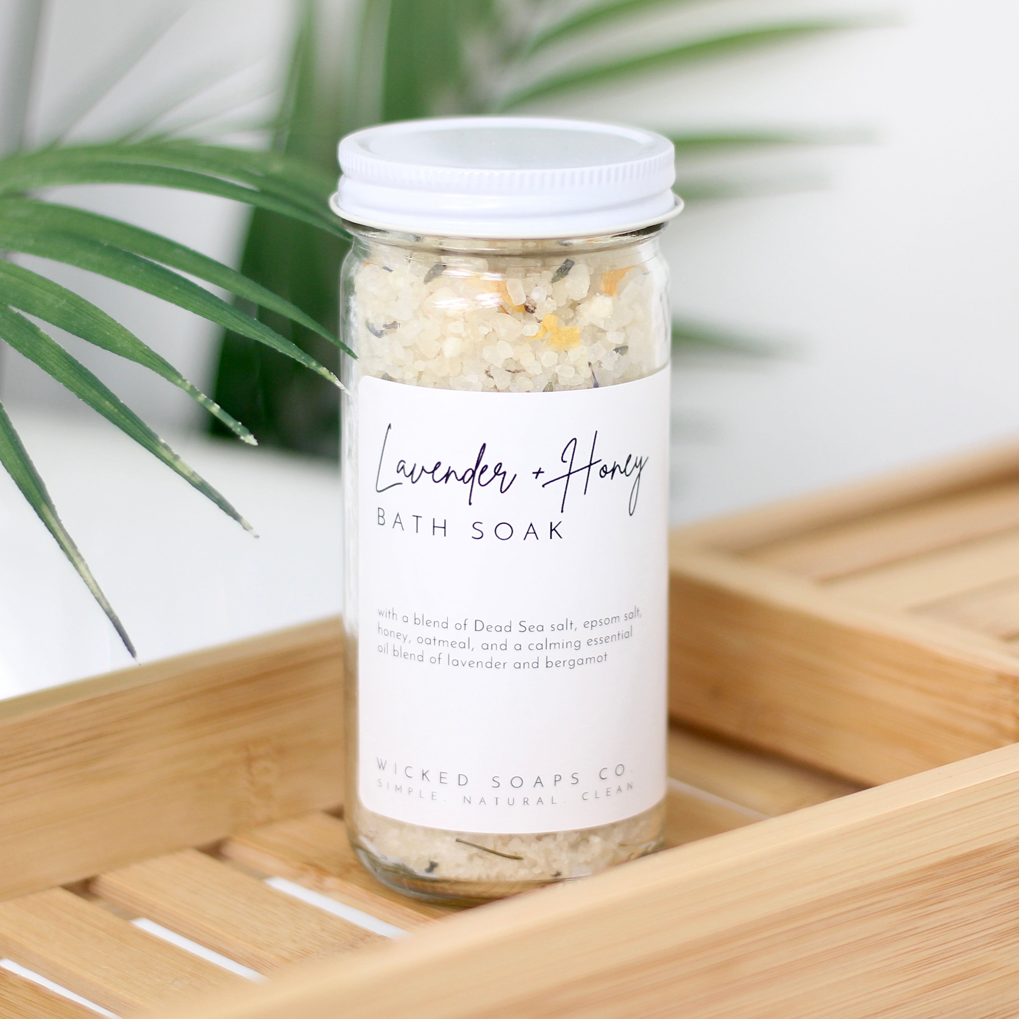 Lavender + Honey Bath Soak