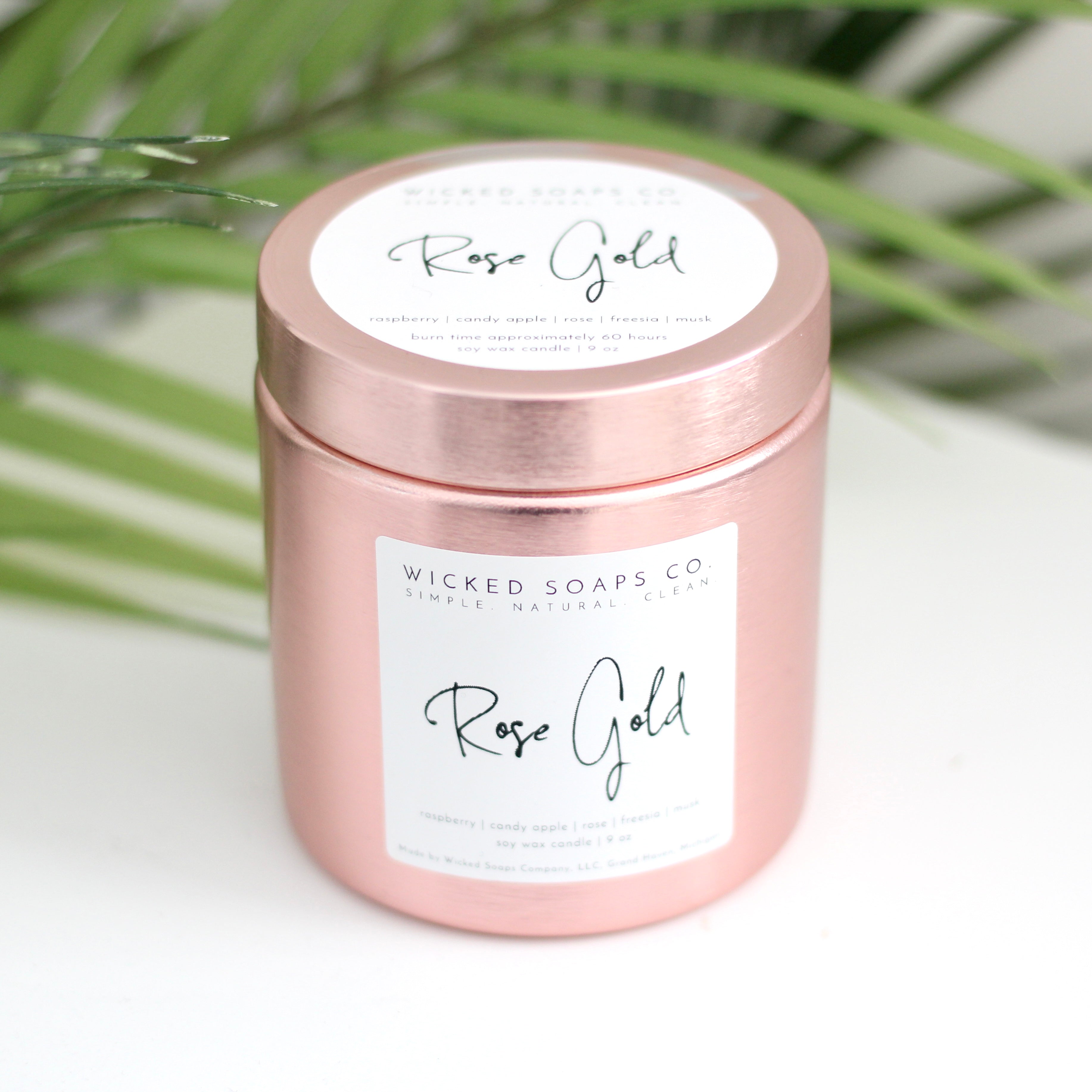 Rose Gold Candle