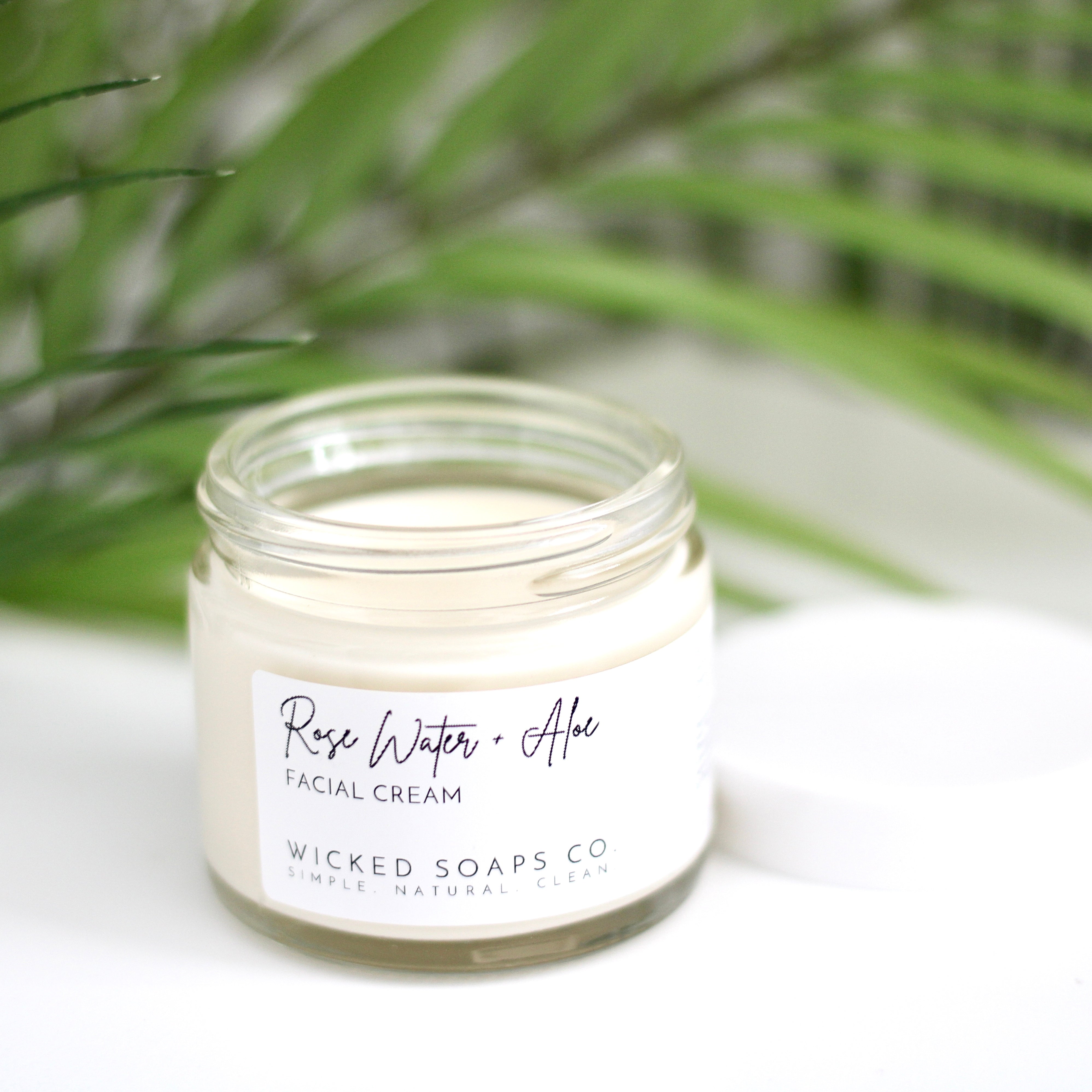 Rose Water + Aloe Facial Cream