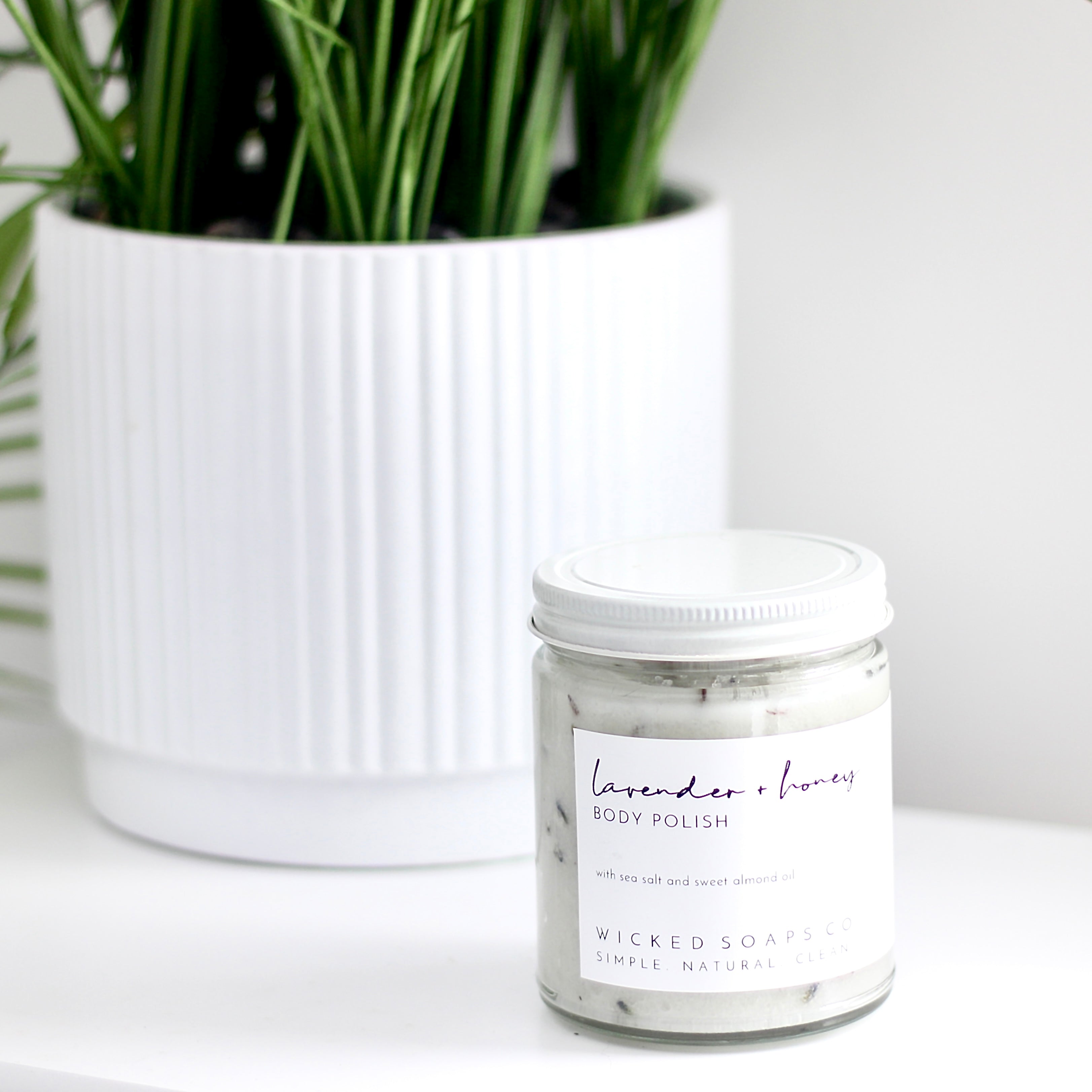 Lavender + Honey Body Polish